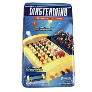 Travel Mastermind Codemaker vs Codebreaker The Game of‎ Logic New In Tin Case